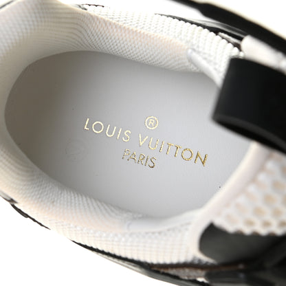 Louis Vuitton Calfskin Monogram Run Away Sneakers 35 Black 12 of 14
