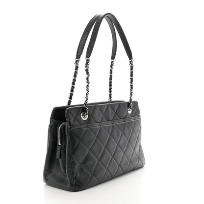 Chanel Caviar Quilted Timeless CC Soft Tote Black 3 of 10