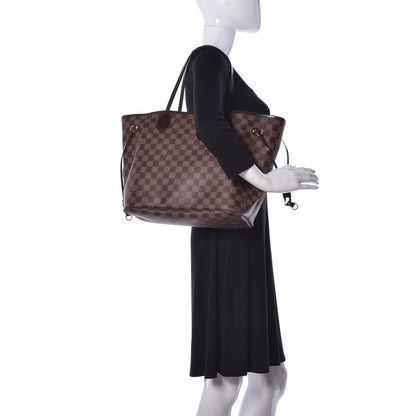 Louis Vuitton Damier Ebene Neverfull MM 2 of 8