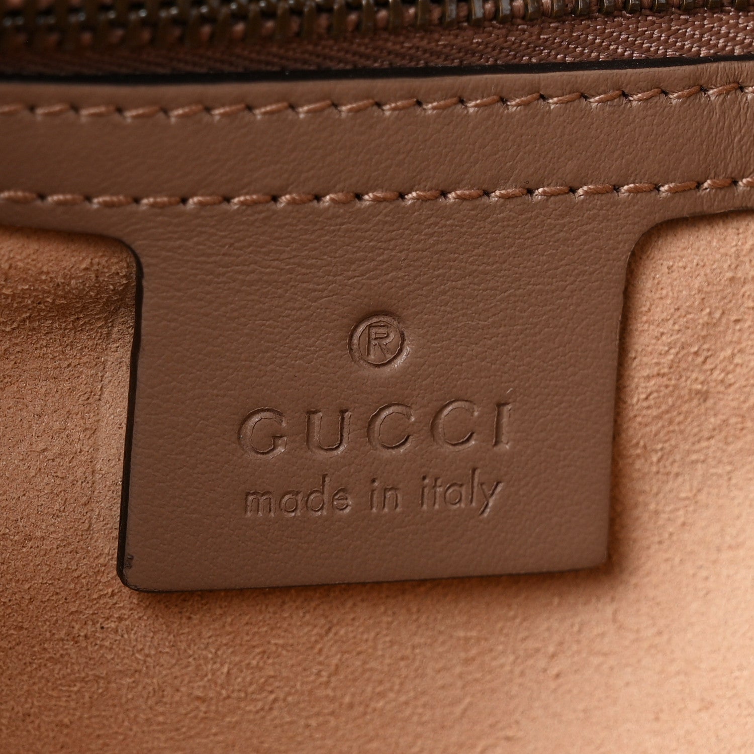 Gucci Calfskin Matelasse Small GG Marmont Shoulder Bag Porcelain Rose 5 of 9