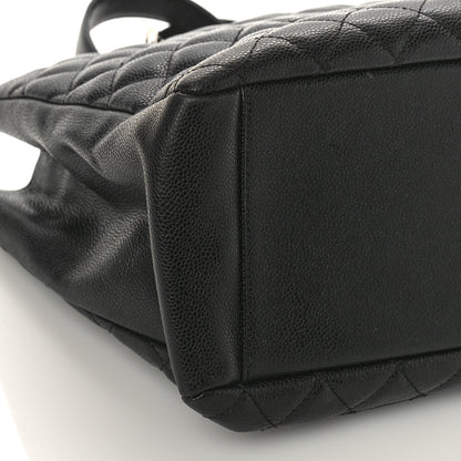 Chanel Caviar Quilted Grand Shopping Tote GST Black 9 of 10