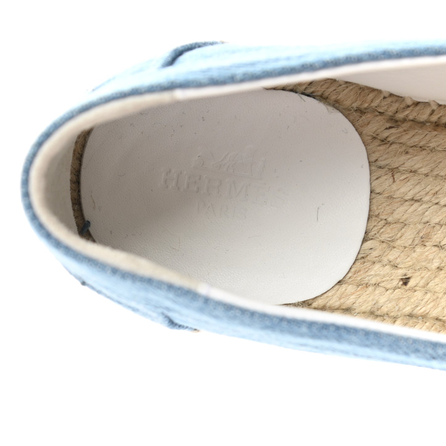 Denim Canvas Womens Trip Espadrilles 38 Bleu Clair