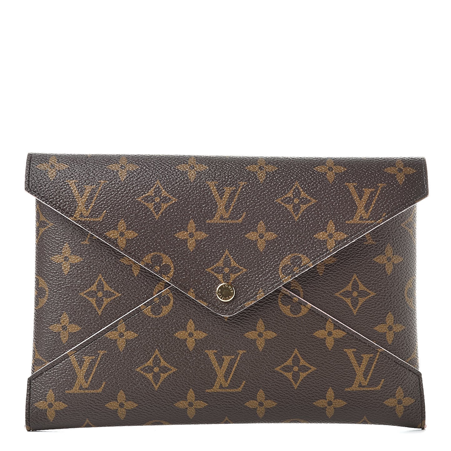 Monogram Large Kirigami Pochette Insert Rose Ballerine
