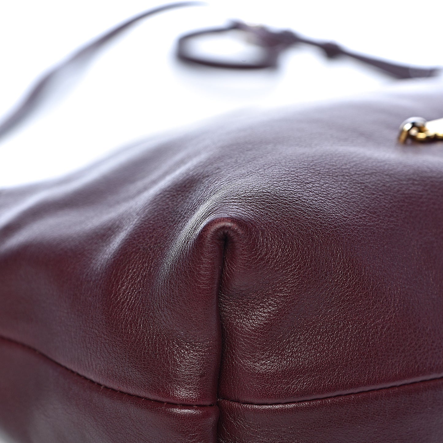 Calfskin House Check Little Crush Deep Claret