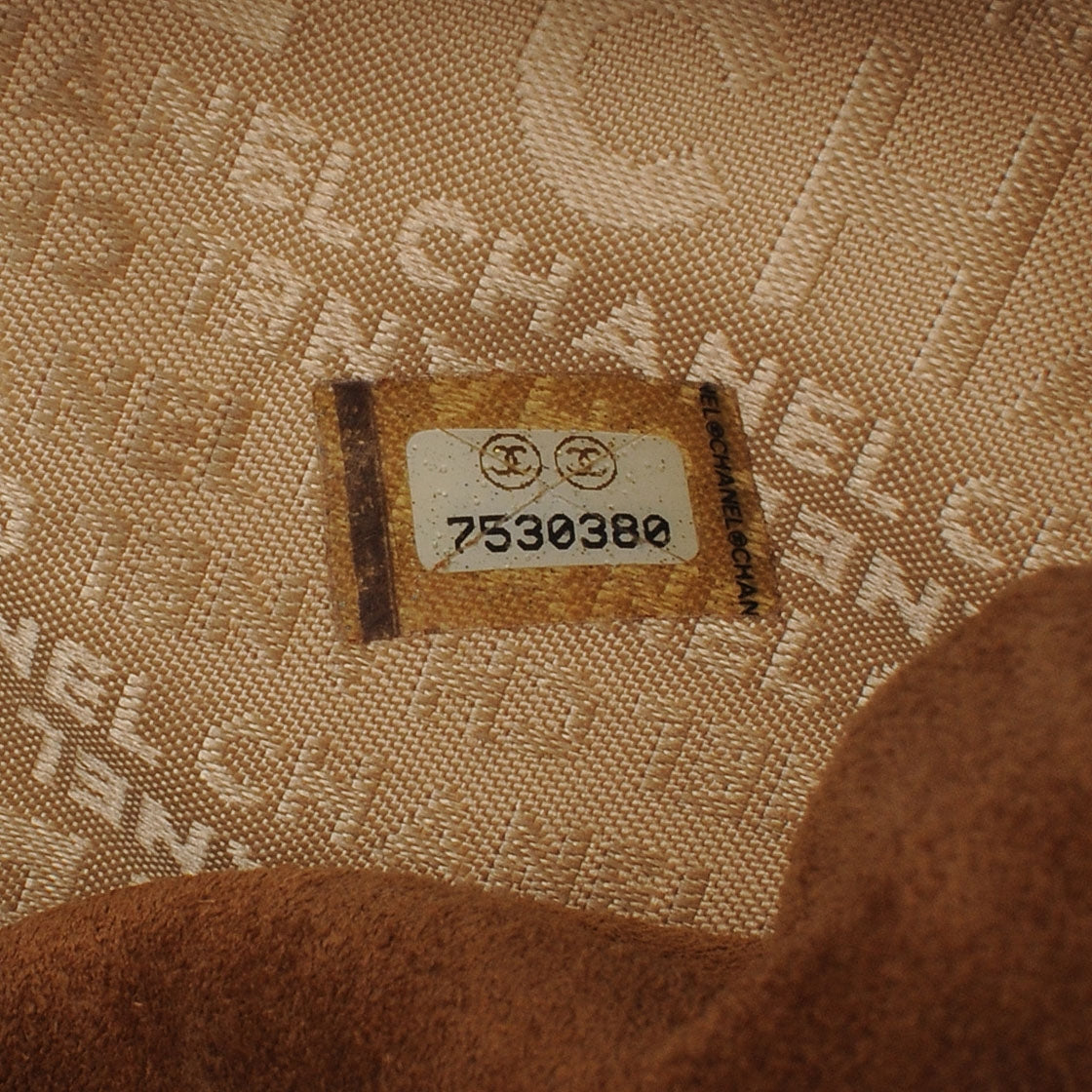 Suede Accordion Flap Tan