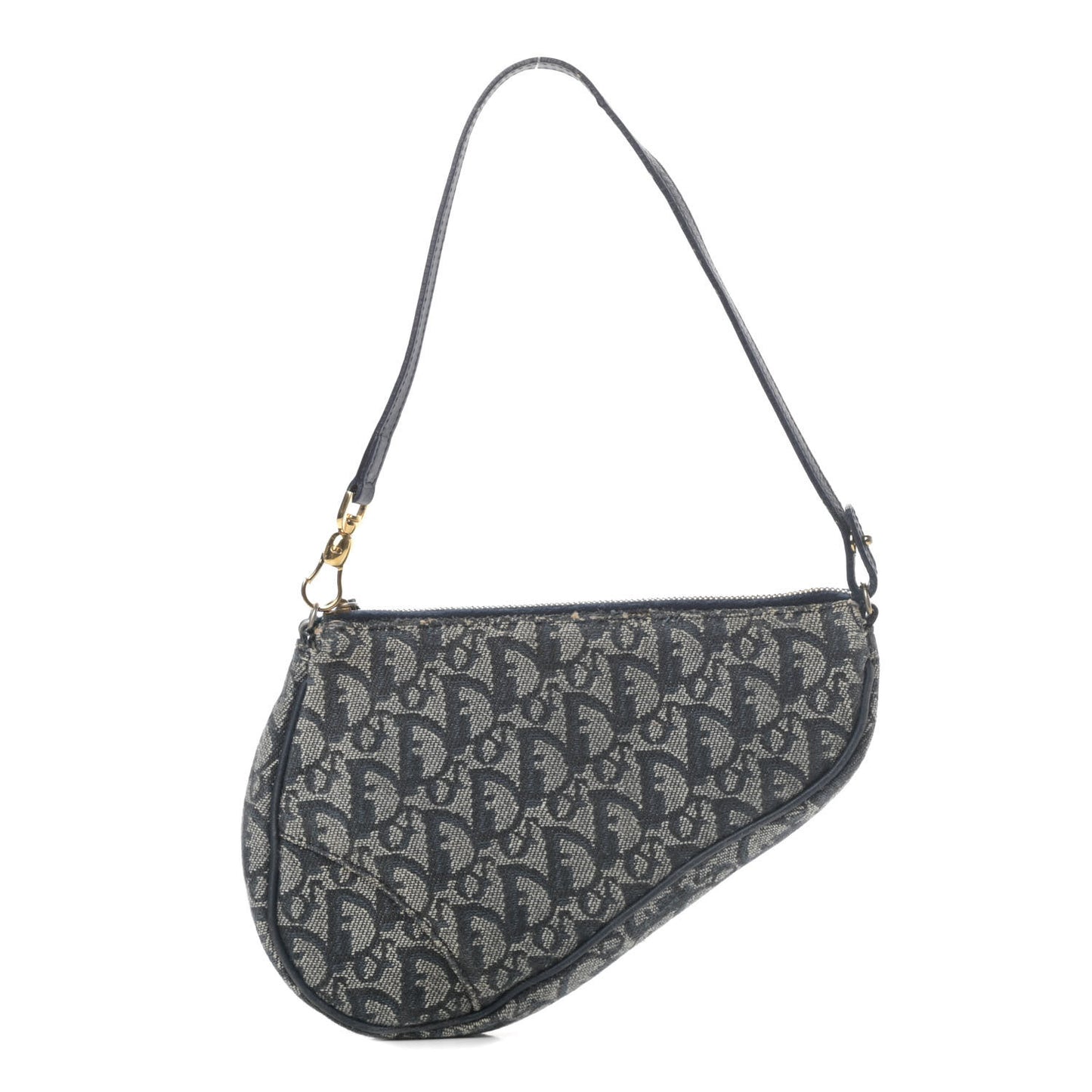 Monogram Mini Saddle Pochette Navy