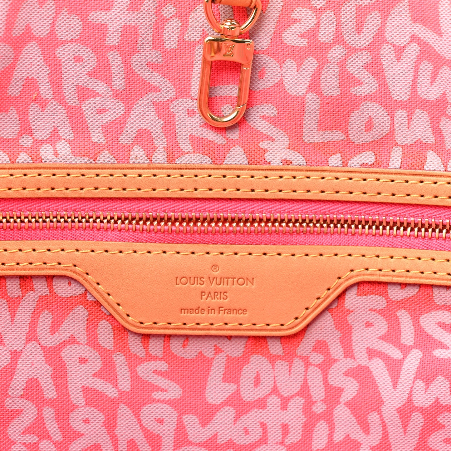 Monogram Graffiti Neverfull GM Fuchsia
