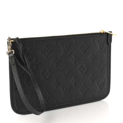 Louis Vuitton Empreinte Carryall PM Pochette Black 3 of 8