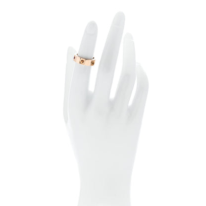 Cartier 18K Pink Gold Sapphire Garnet Amethyst 5.5mm LOVE Ring 47 4.25 2 of 4