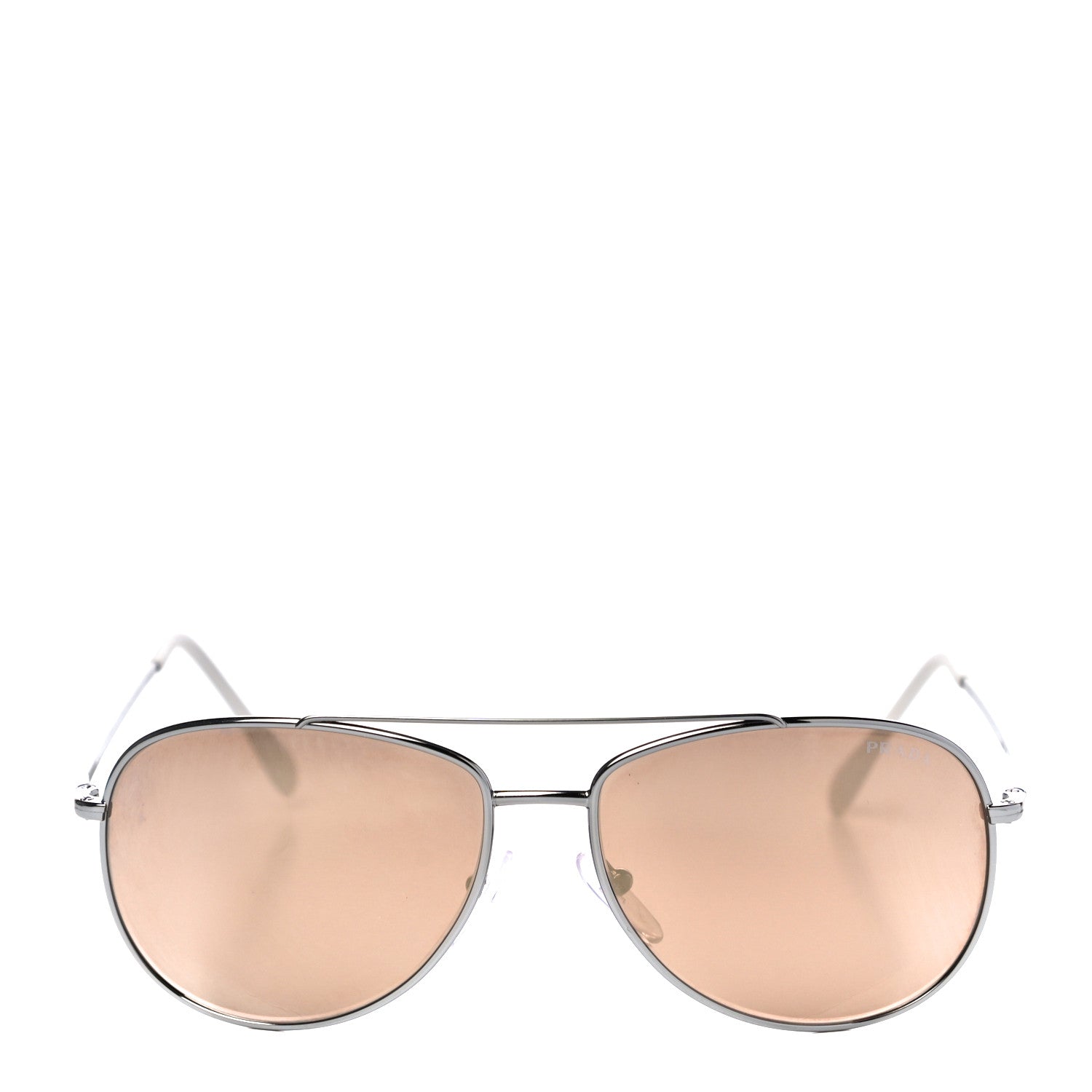 Prada Aviator Sunglasses SPS 55U Brown 4 of 6