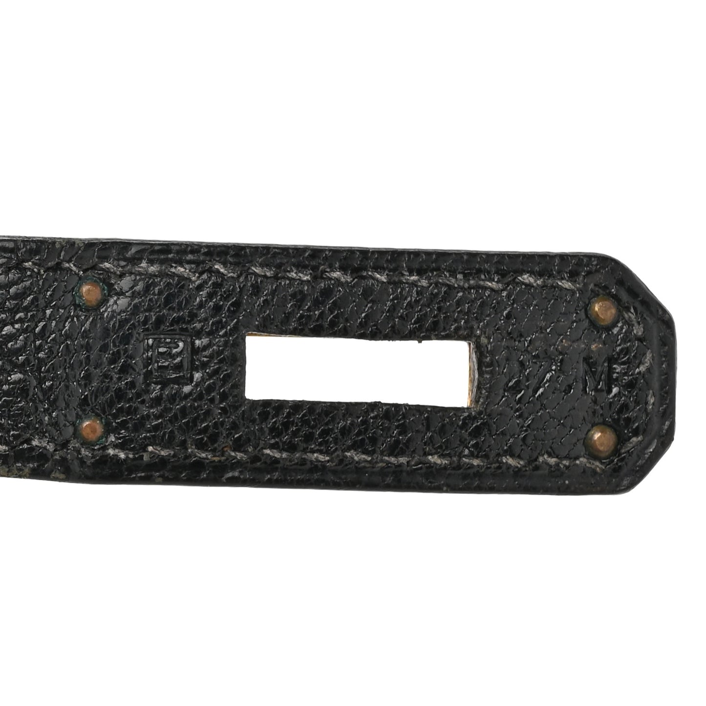 Chevre de Coromandel HAC Birkin 32 Black