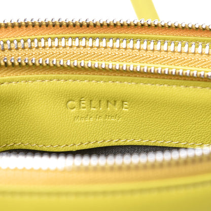 Celine Lambskin Small Trio Crossbody Bag Mimosa 8 of 9