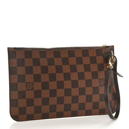 Louis Vuitton Damier Ebene Neverfull MM GM Pochette 3 of 8