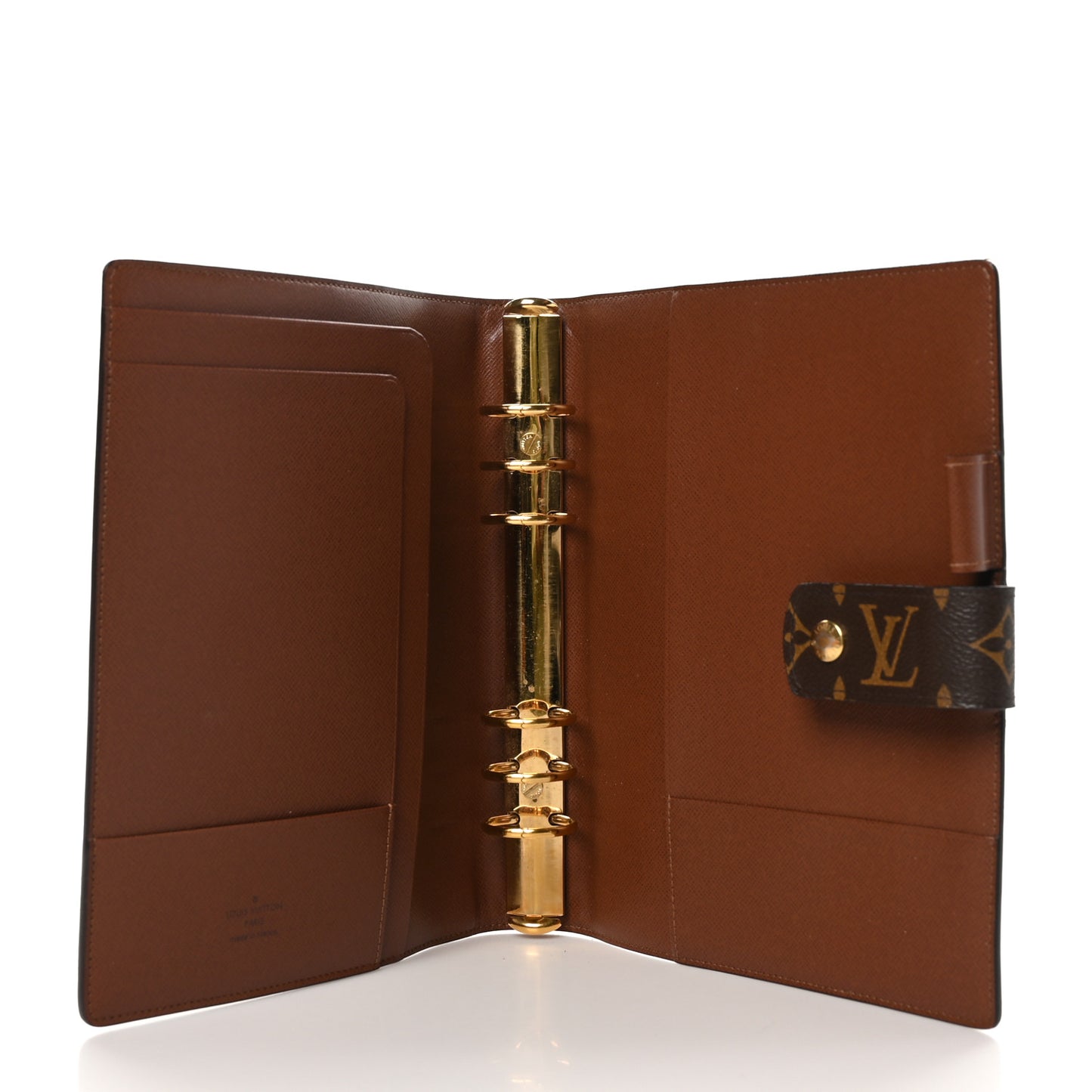 Monogram Large Ring Agenda Cover