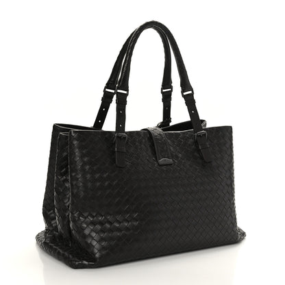 Bottega Veneta Nappa Intrecciato Medium Roma Tote Moro 3 of 11