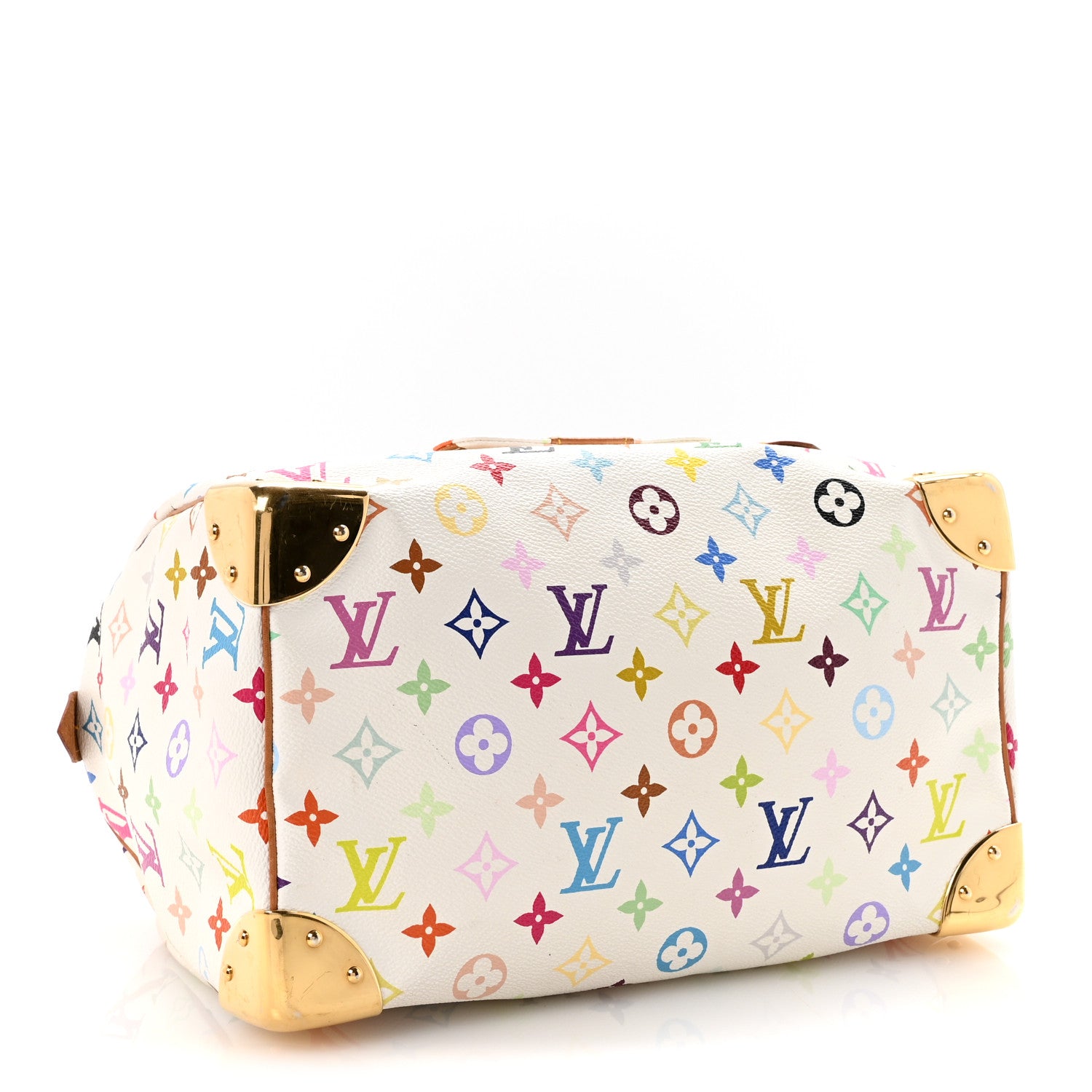 Louis Vuitton Monogram Multicolor Speedy 30 White 4 of 9