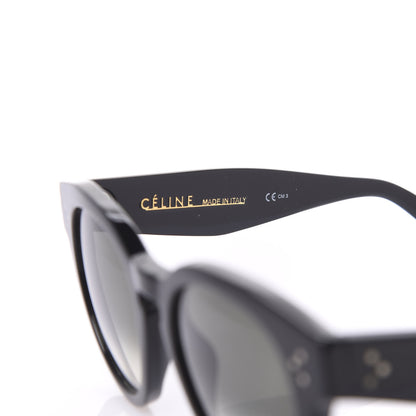 Celine Thin Preppy Sunglasses CL 41049/S Black 7 of 9