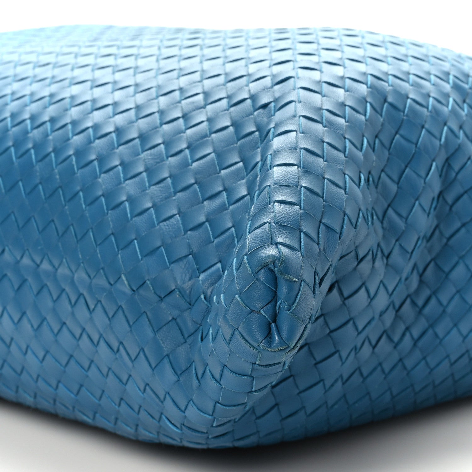 Bottega Veneta Nappa Intrecciato Maxi Convertible Tote Deep Pacific 7 of 7