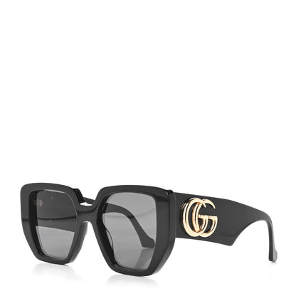 Gucci Acetate Square Frame Sunglasses GG0956S Black 1 of 7