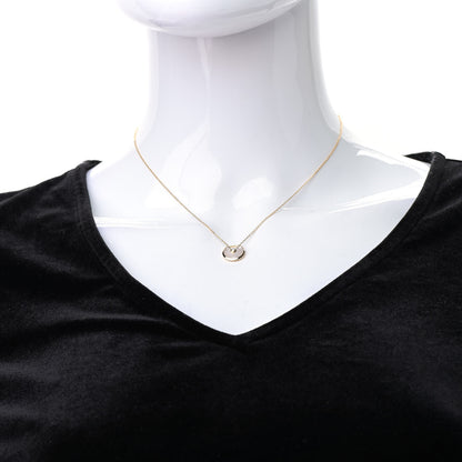 Cartier 18K Yellow Gold Diamond Mother of Pearl XS Amulette de Cartier Pendant Necklace 2 of 6