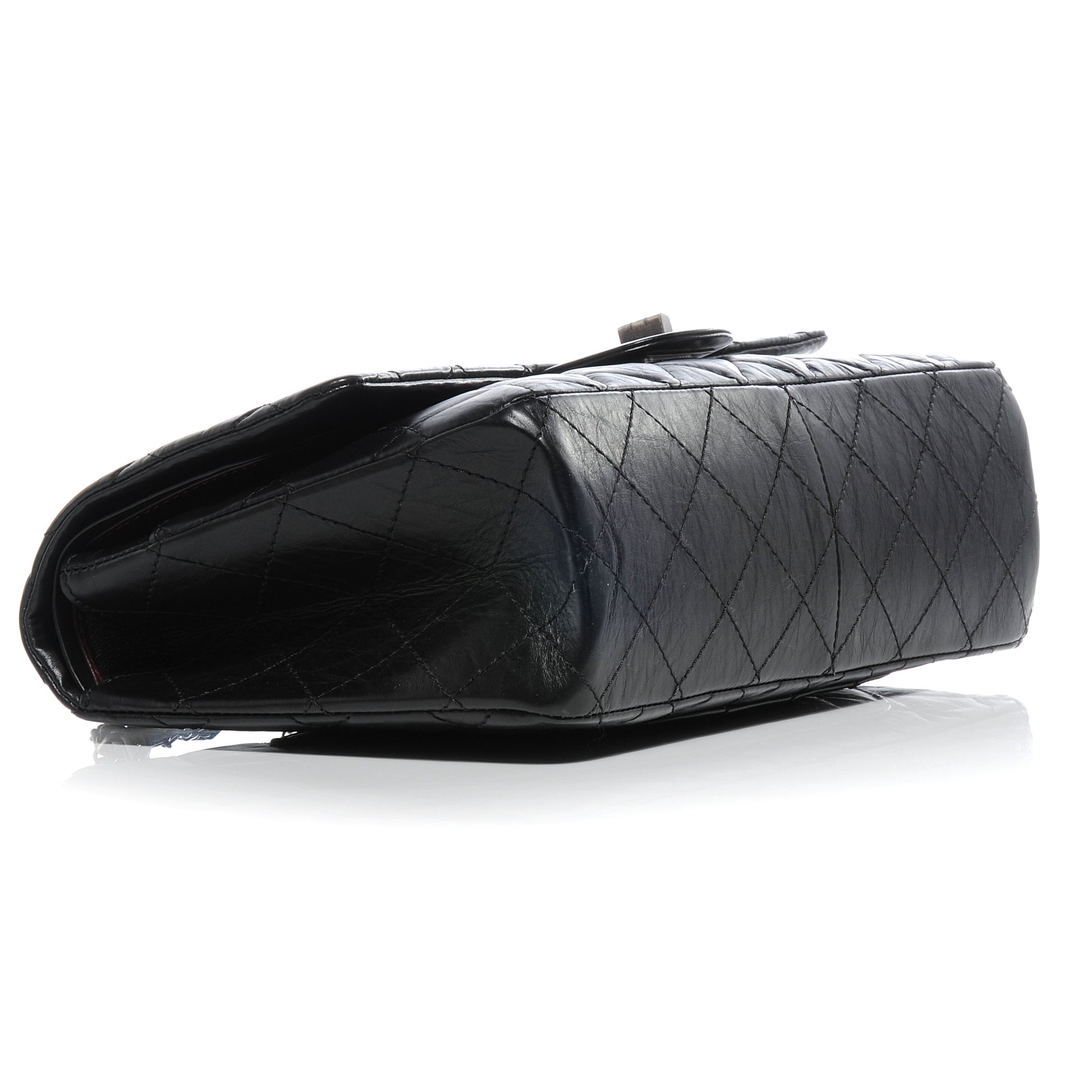 Chanel Aged Calfskin Quilted 2.55 Reissue 227 Flap Black 4 of 8