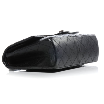Chanel Aged Calfskin Quilted 2.55 Reissue 227 Flap Black 4 of 8