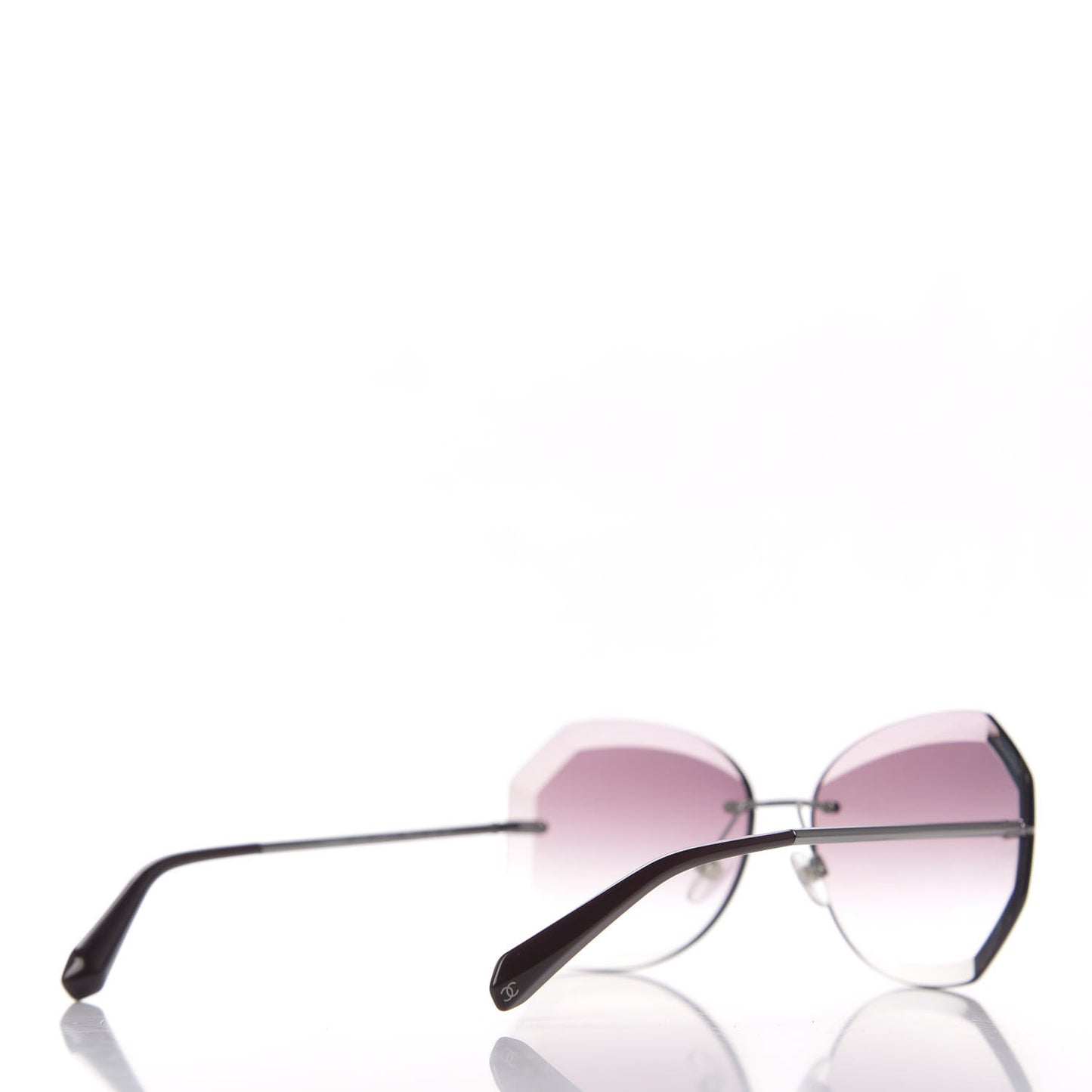 Metal Spring Round Sunglasses 4220 Pink