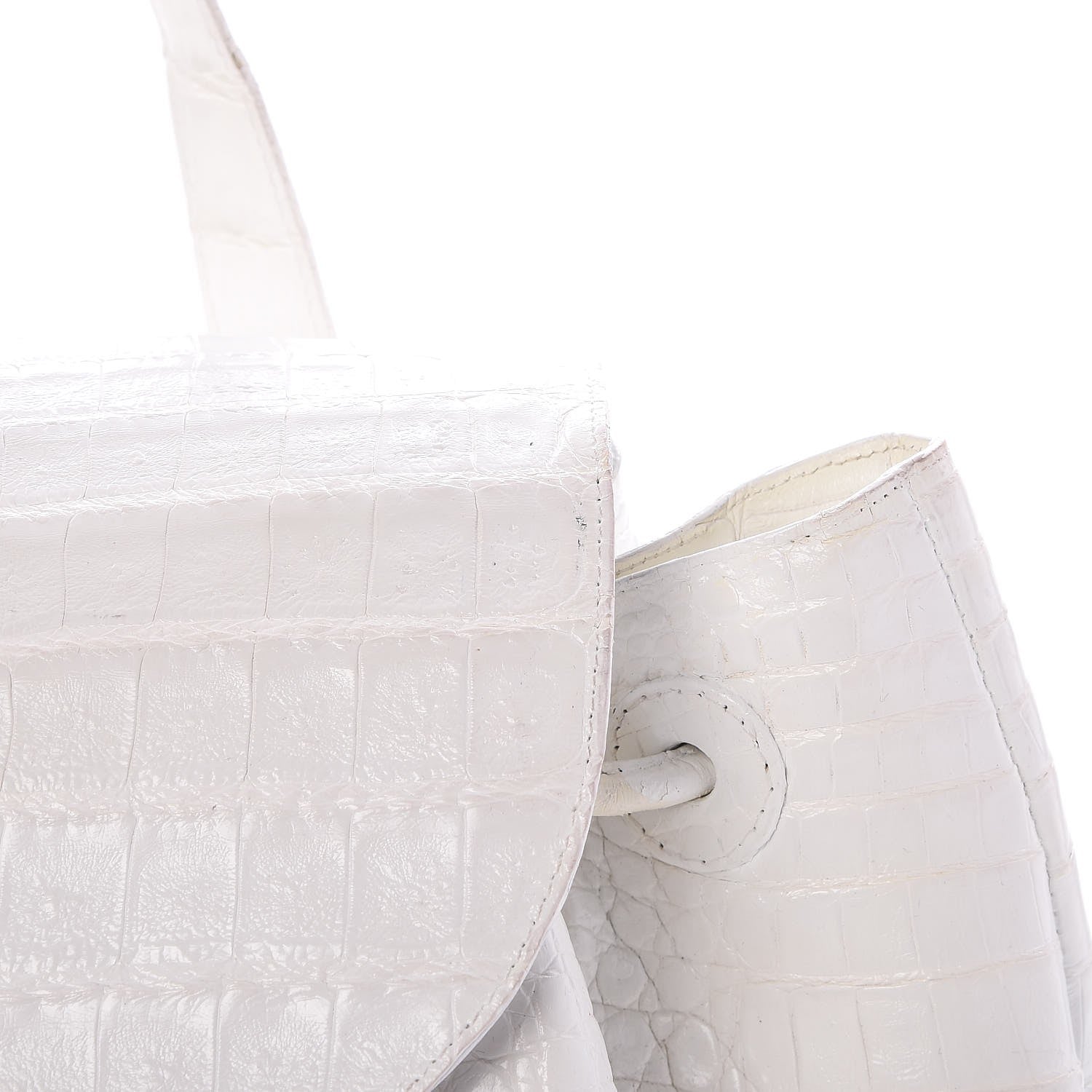 Nancy Gonzalez Crocodile Backpack White 11 of 14
