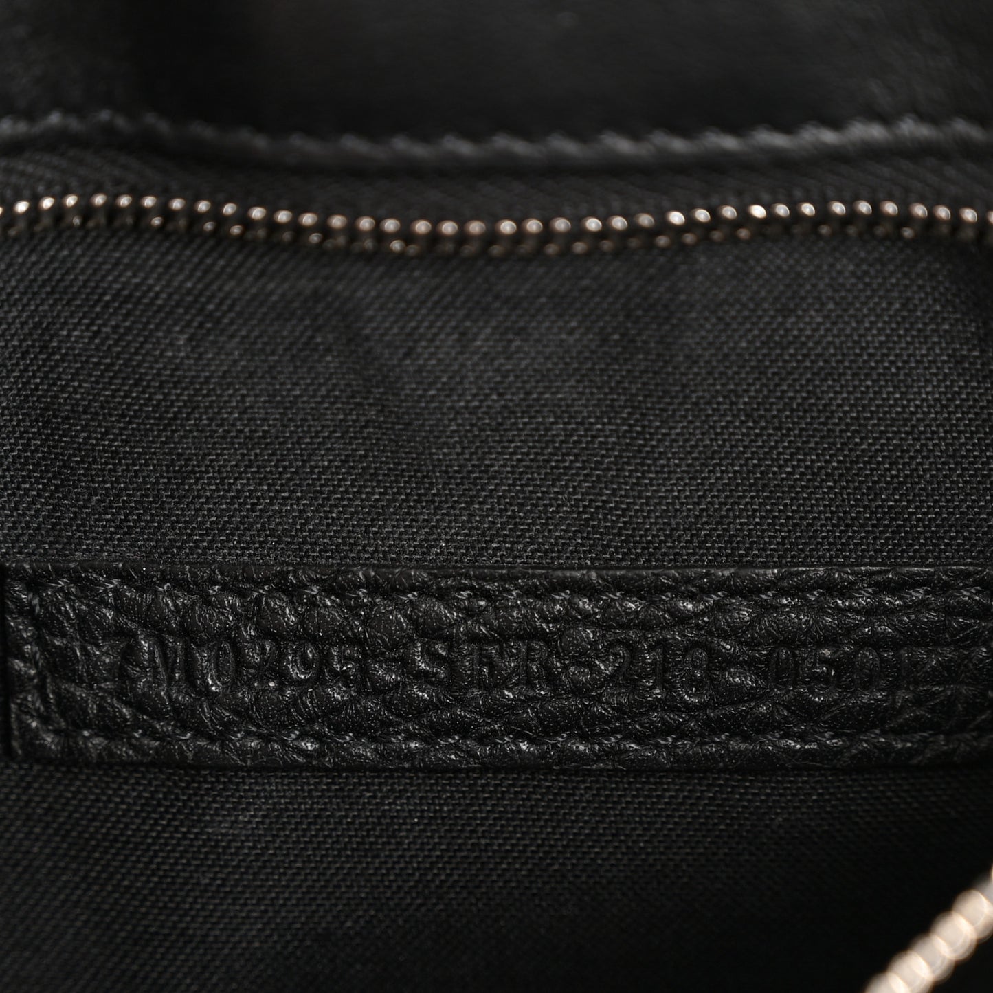 Cuoio Romano Selleria Baguette Belt Pouch Black