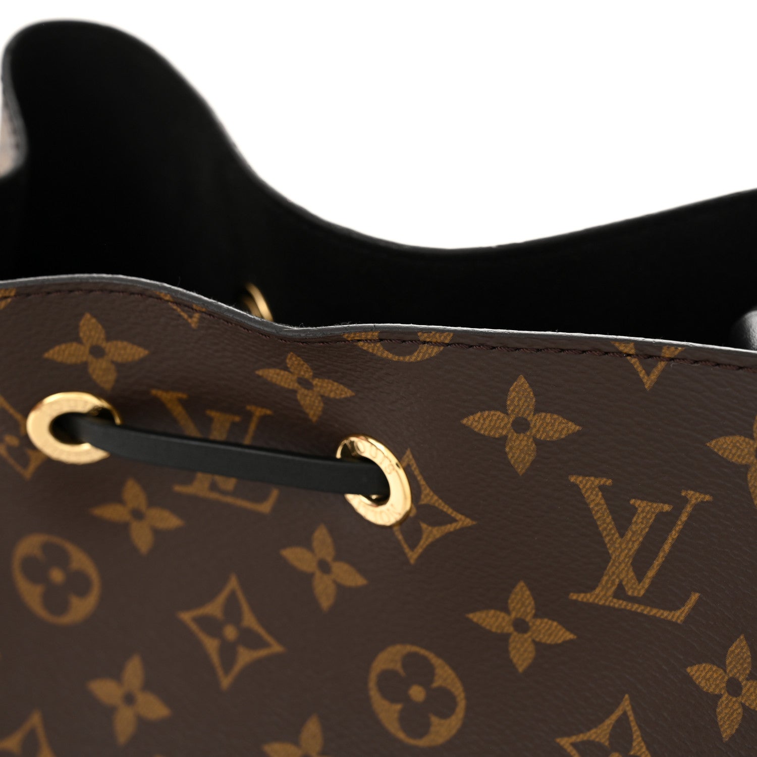 Louis Vuitton Monogram Neonoe MM Black 11 of 14