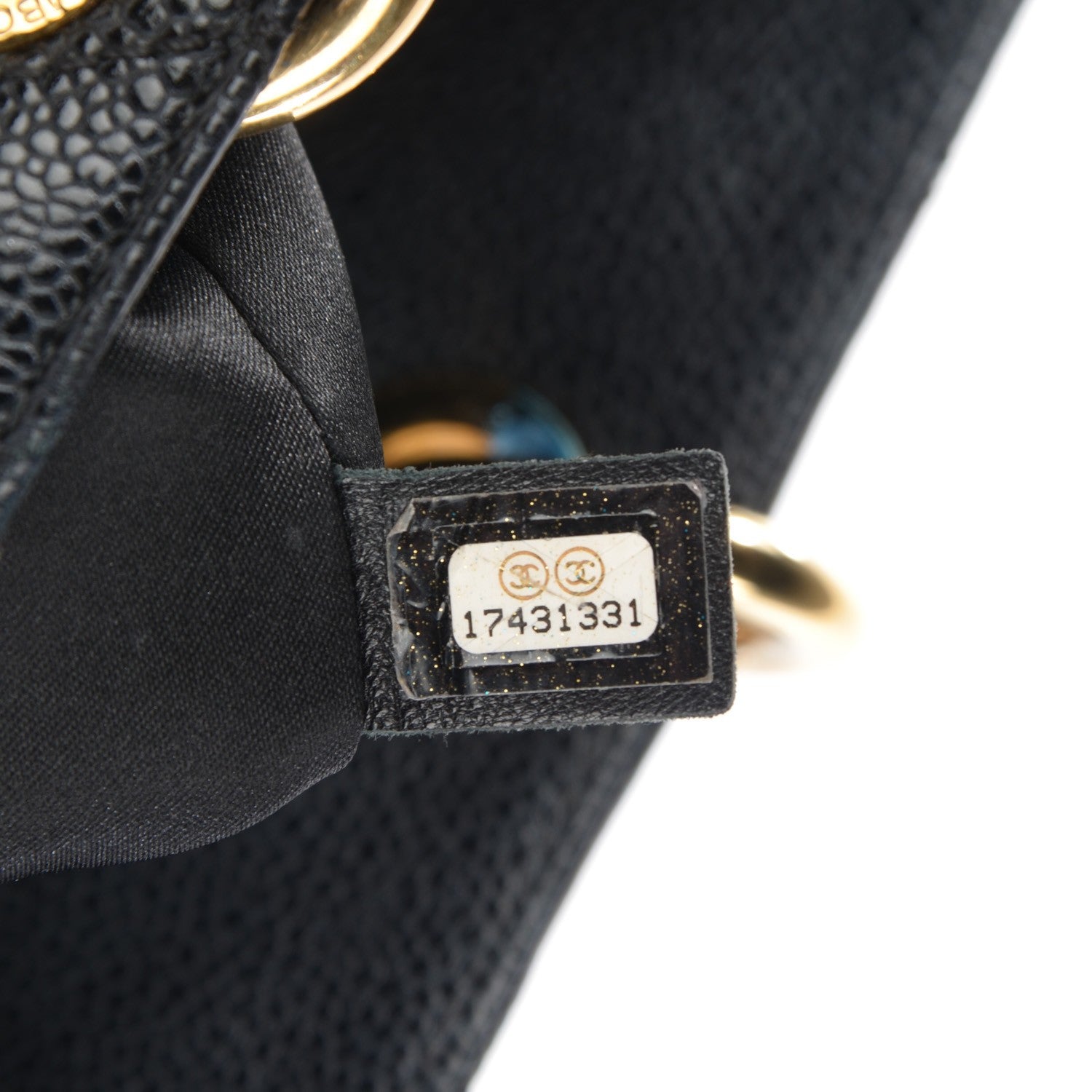 Chanel Caviar Quilted Grand Shopping Tote GST Black 7 of 7