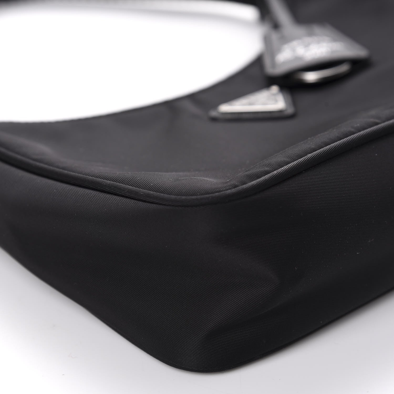 Prada Tessuto Nylon Mini Re-Edition 2000 Bag Black 6 of 9