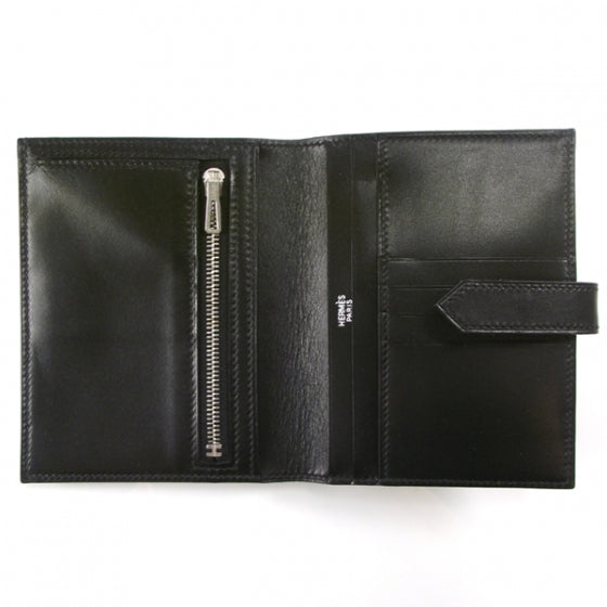 Hermes Box Bearn Compact Wallet Black 5 of 8