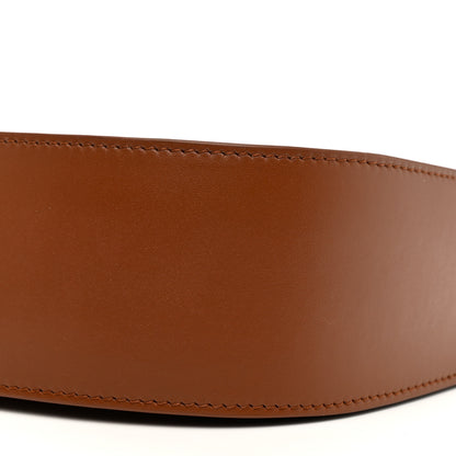 The Row Smooth Calfskin Half Moon Shoulder Bag Chestnut 10 of 11