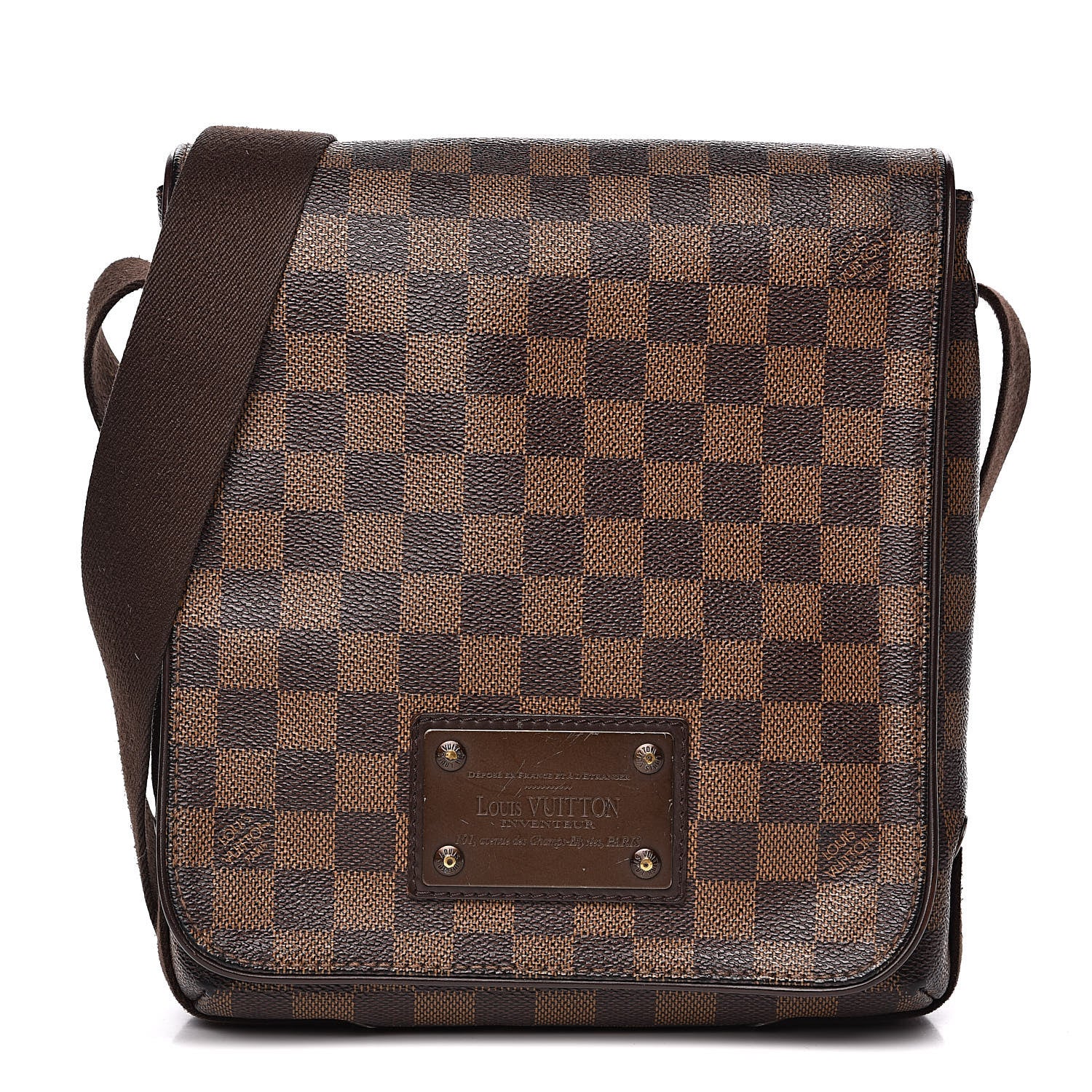 Louis Vuitton Damier Ebene Brooklyn PM 1 of 17
