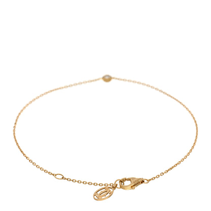 Cartier 18K Yellow Gold Diamond XS D'Amour Bracelet 2 of 4