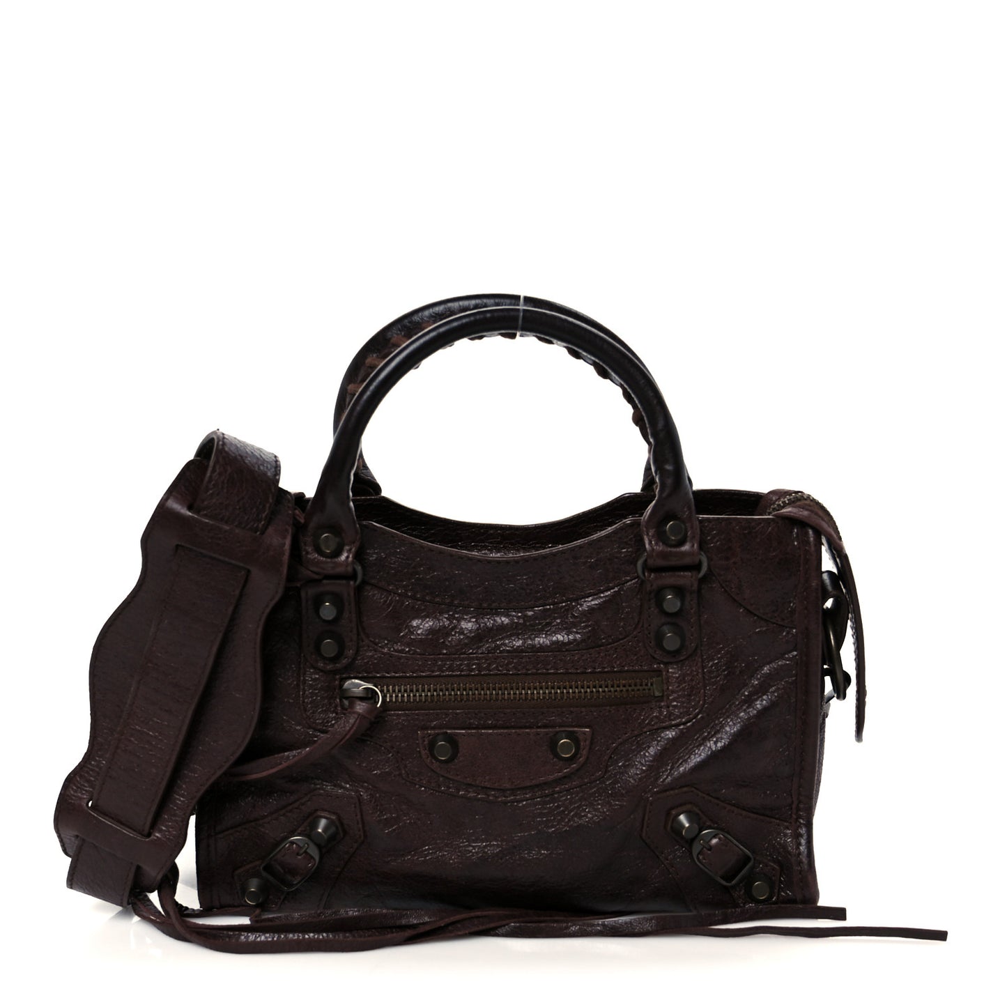 Agneau Classic Hardware Mini City Cigare Fonce