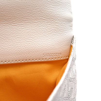 Goyard Goyardine Sainte Marie Soft Clutch White 7 of 7