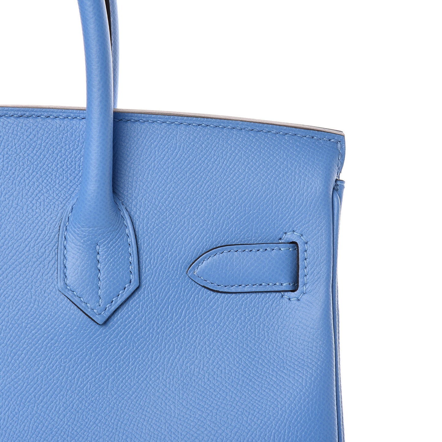 Epsom Birkin 30 Bleu Paradis