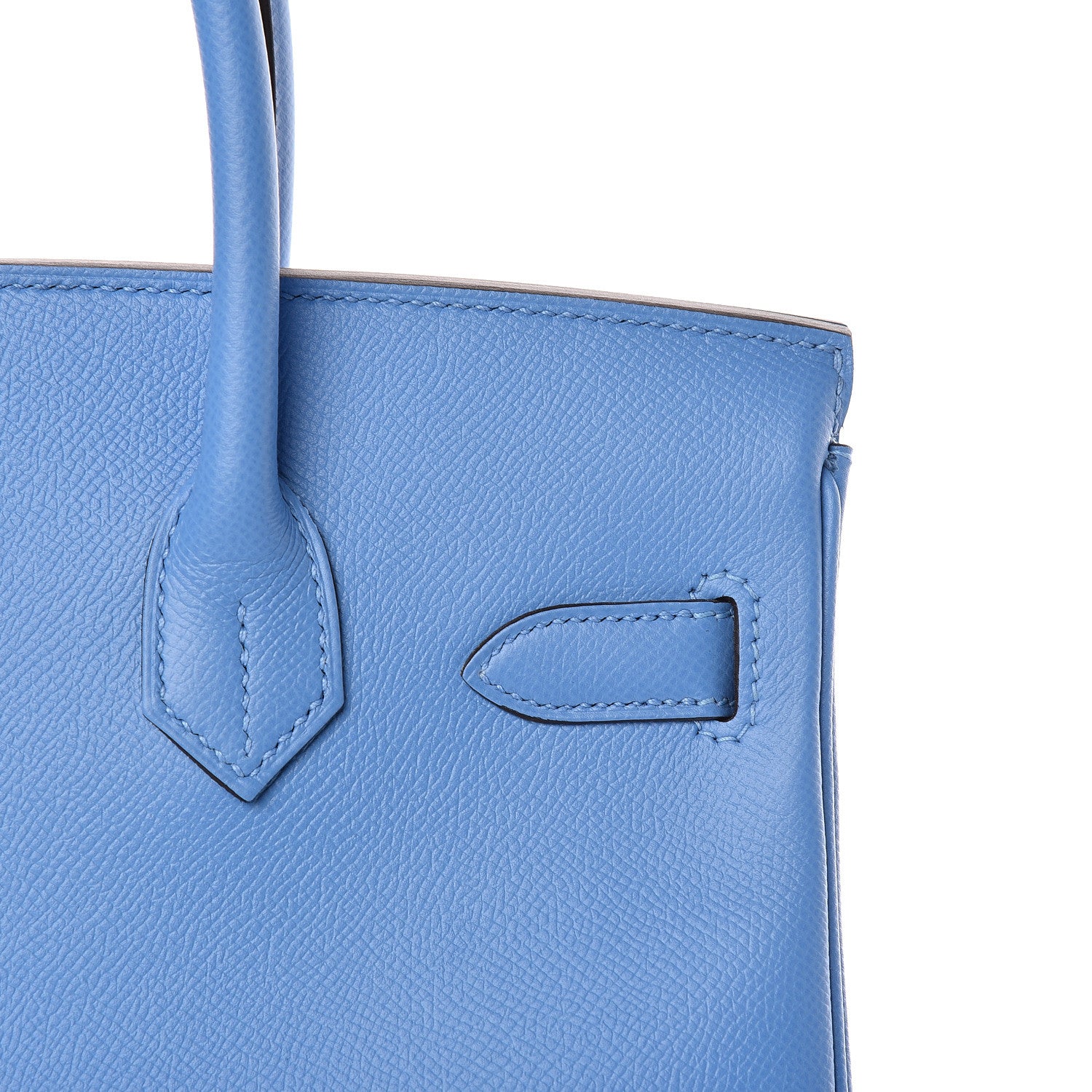 Hermes Epsom Birkin 30 Bleu Paradis 12 of 33