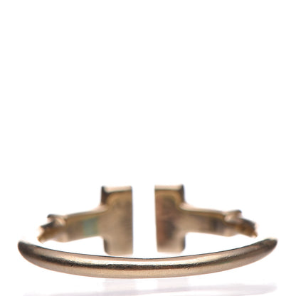 Tiffany 18K Yellow Gold Diamond T Wire Ring 52 6 3 of 6