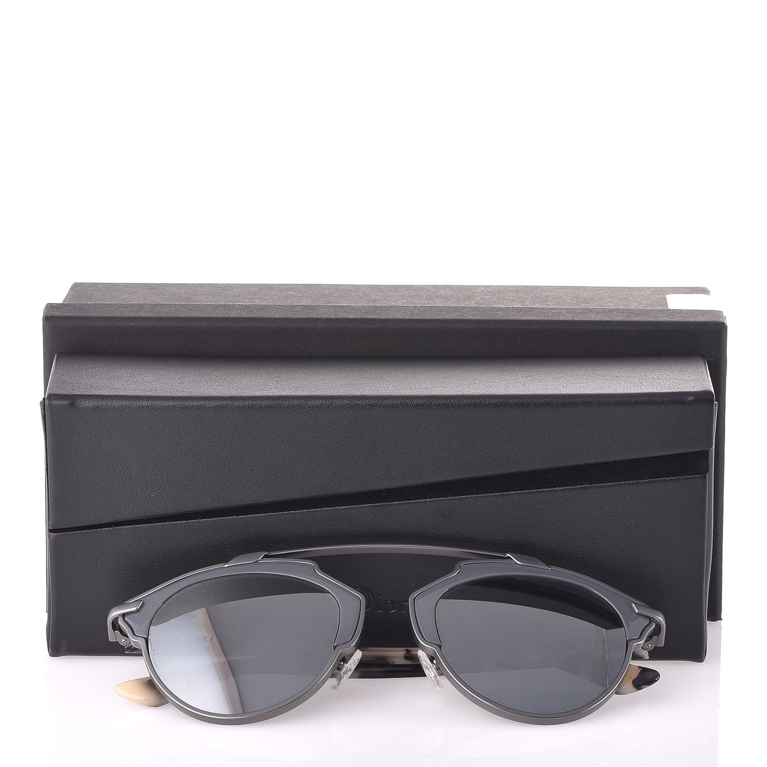 Christian Dior So Real Sunglasses Ruthenium Light Havana 9 of 9