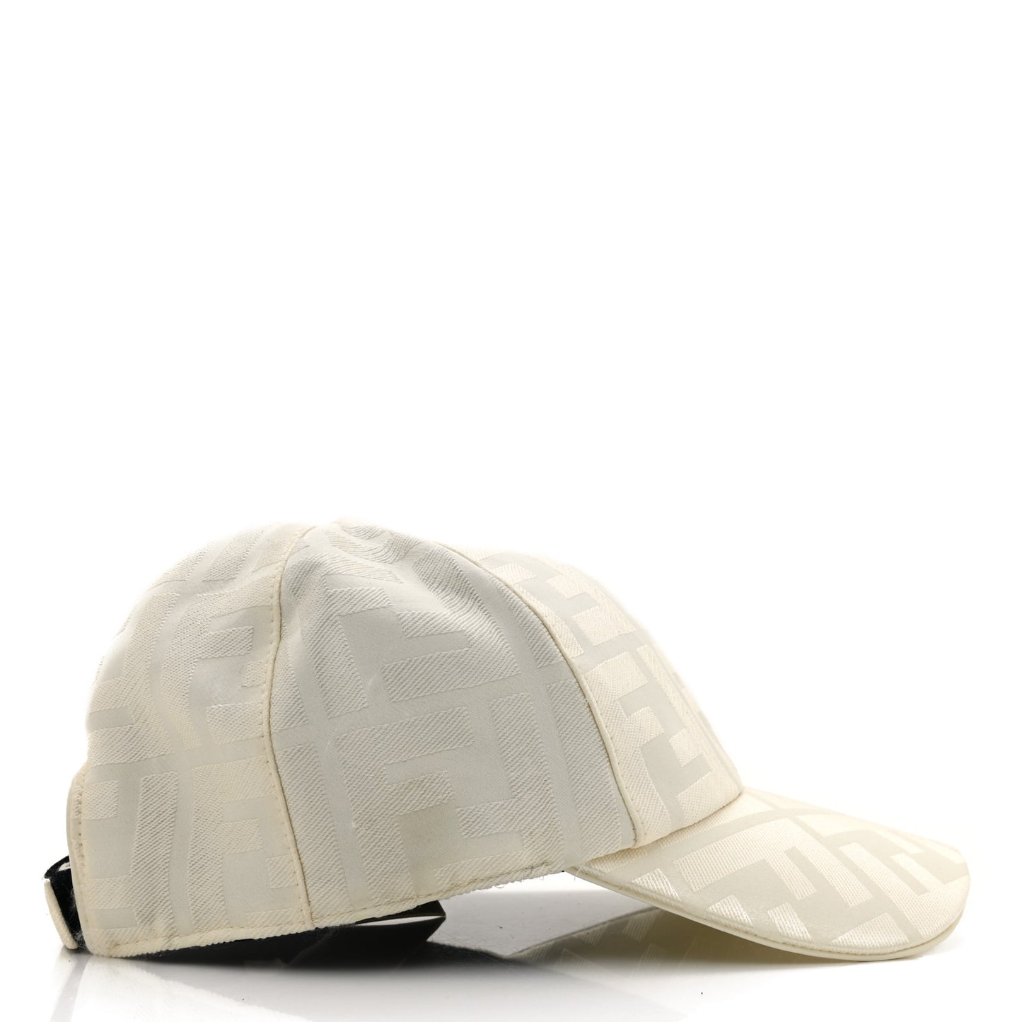 Canvas FF Baseball Hat White
