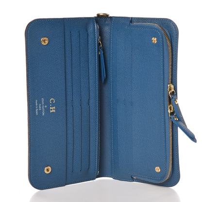 Louis Vuitton Monogram Insolite Wallet Petrole Blue 5 of 10