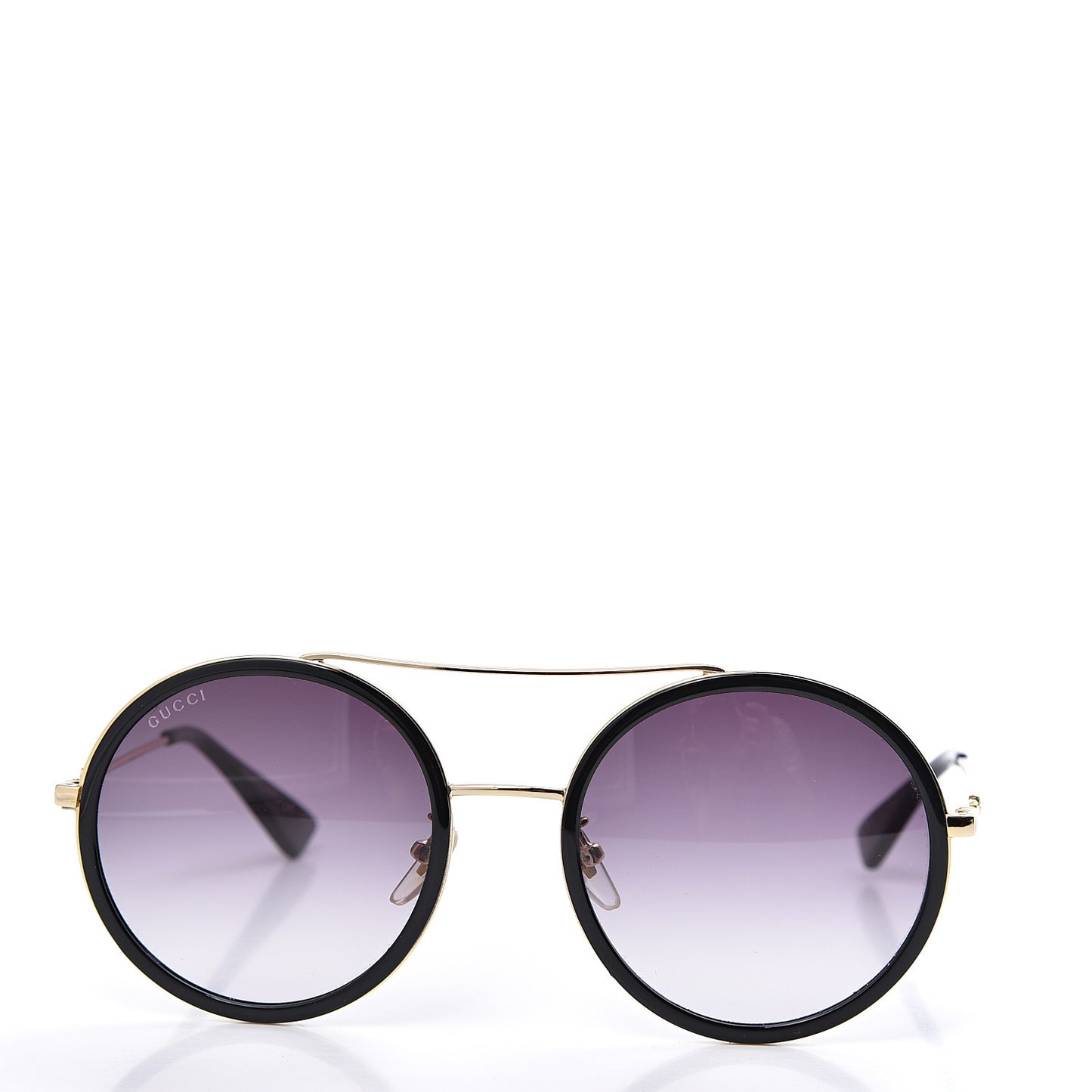 Round Frame Sunglasses GG0061S Black
