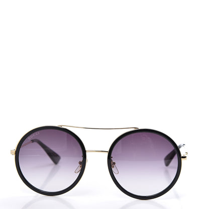 Gucci Round Frame Sunglasses GG0061S Black 2 of 8