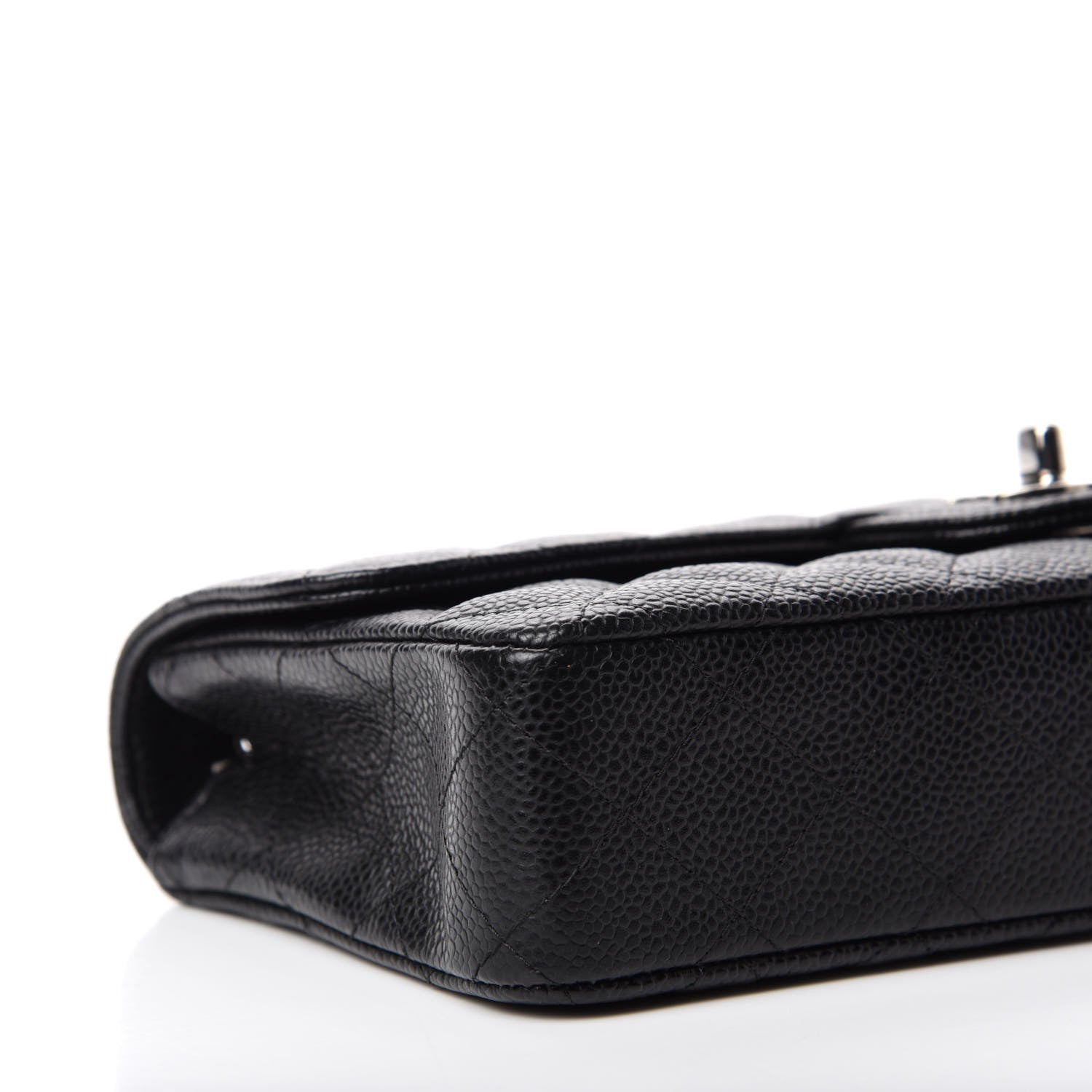 Chanel Caviar Quilted East West Flap Black 6 of 10