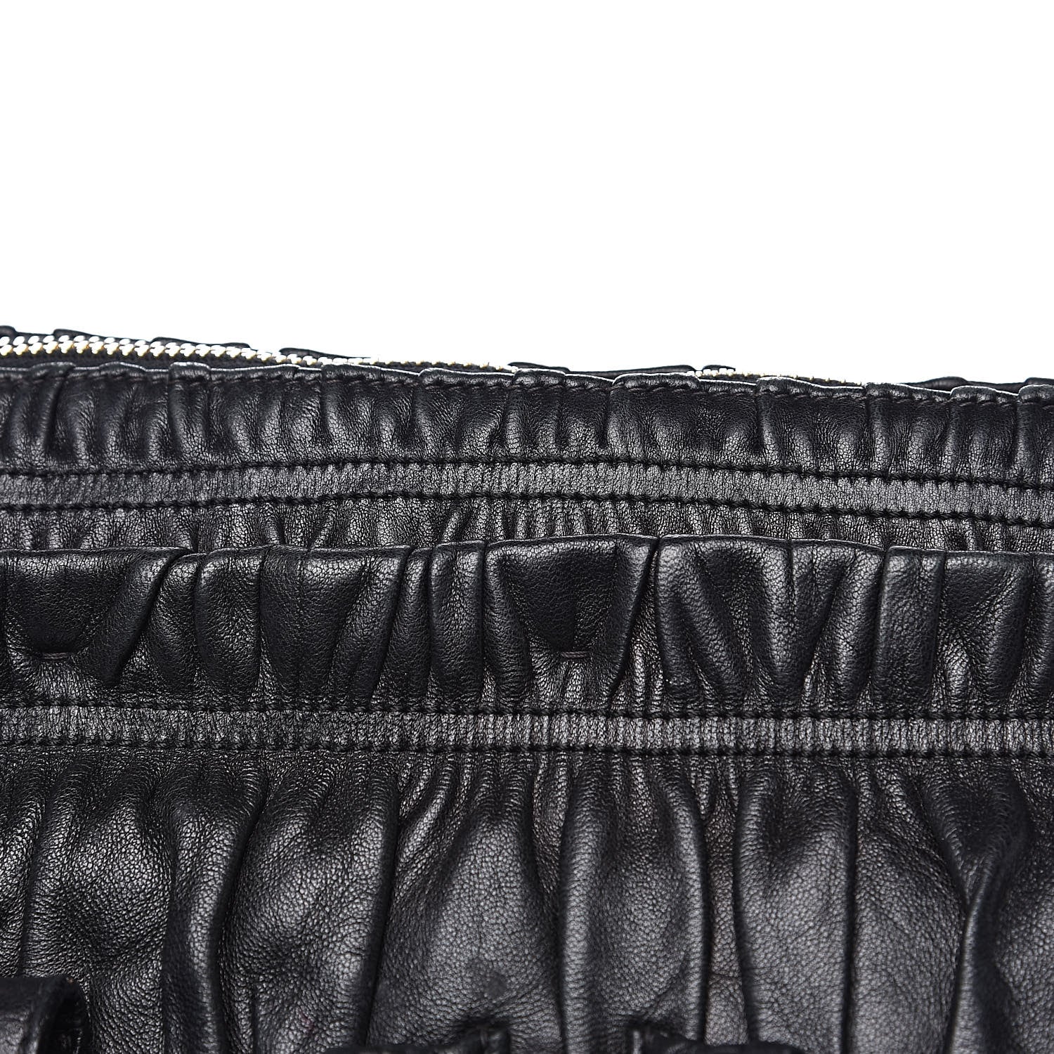 Prada Nappa Gaufre Messenger Tote Black 15 of 15