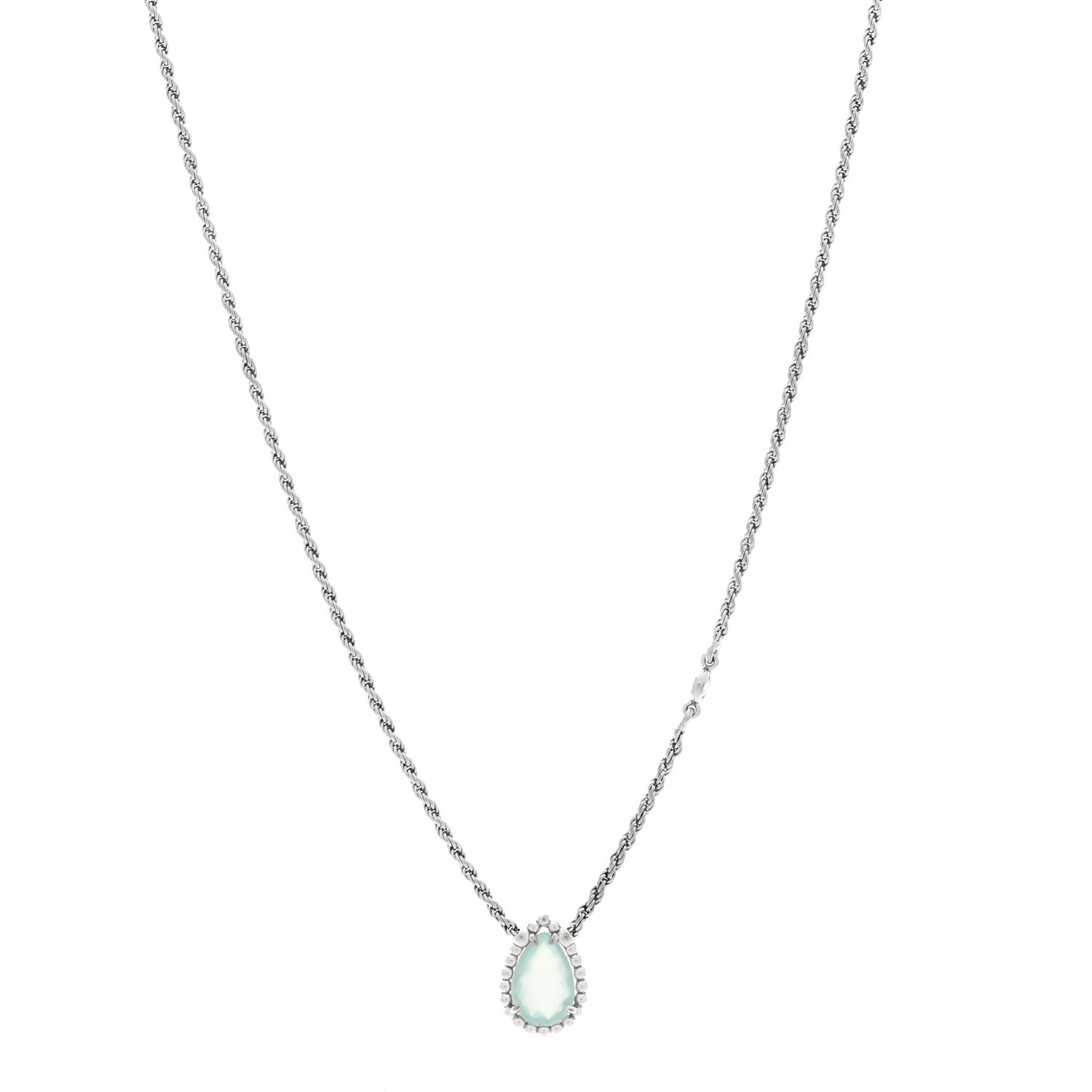 Boucheron 18K White Gold Diamond Aquaprase XS Serpent Boheme Necklace 1 of 4