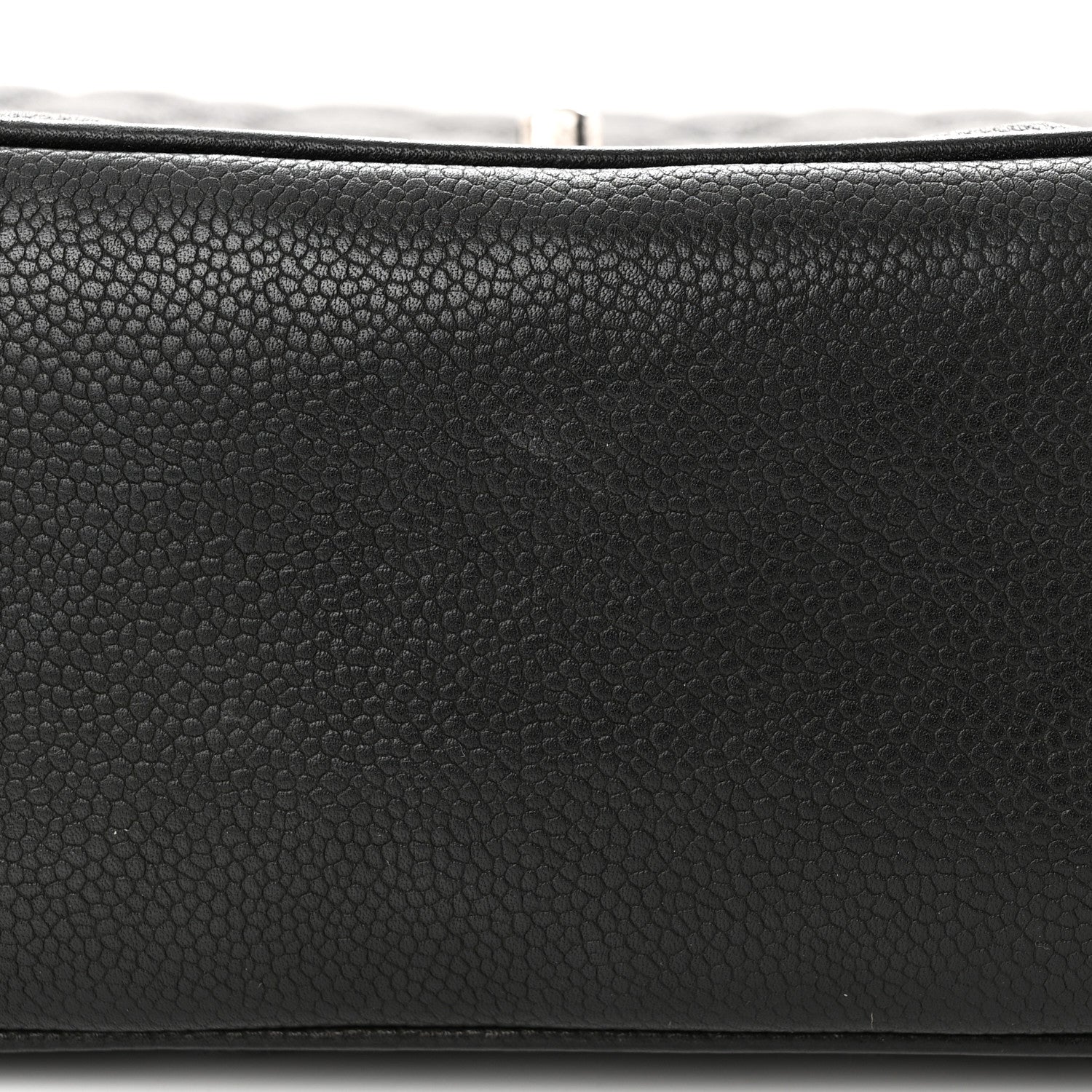 Chanel Caviar Quilted Medium Rock In Rome Single Flap Black 11 of 12